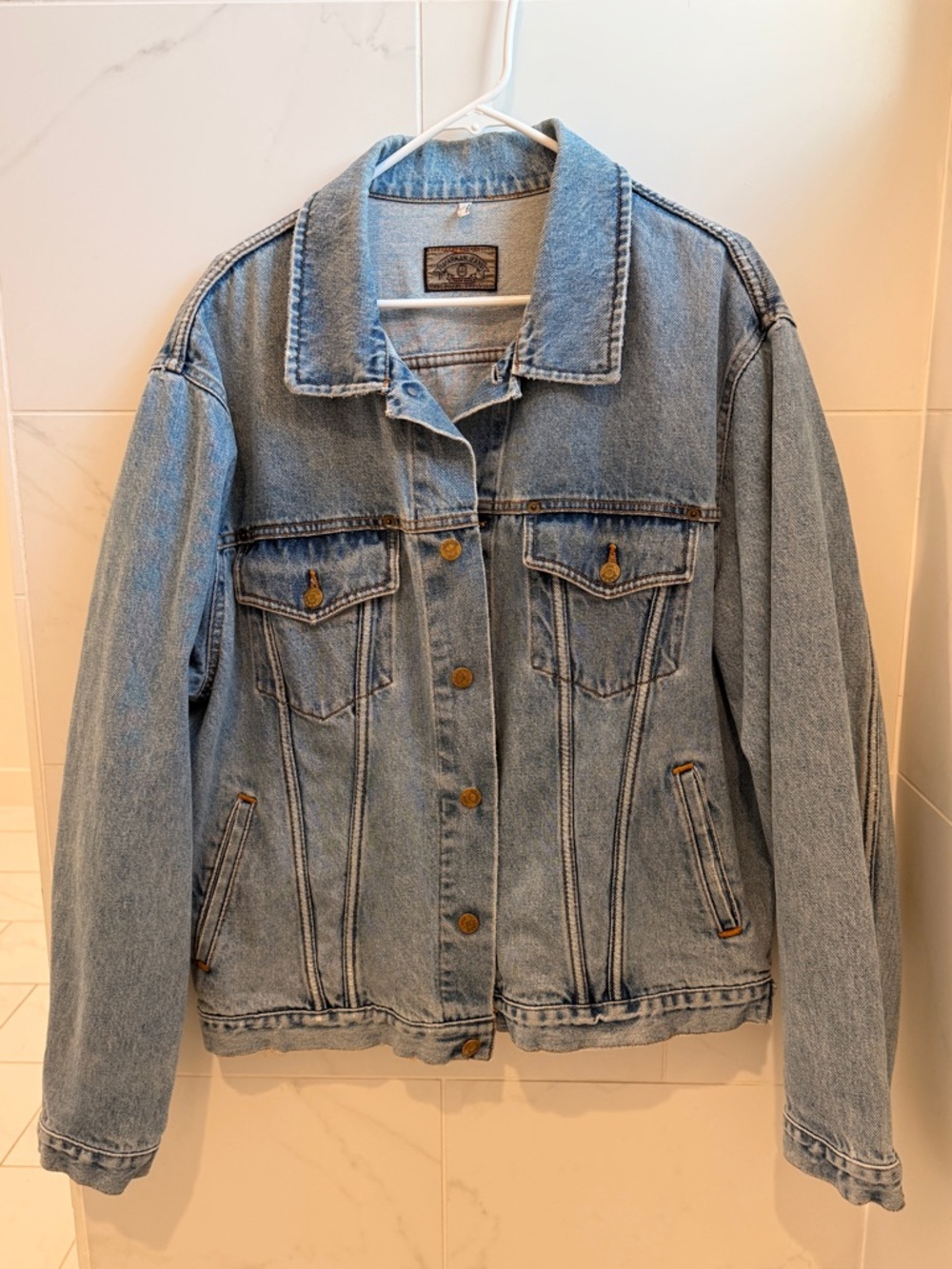 Armani Jeans Light Blue Denim Jacket